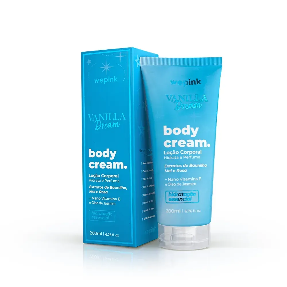 Body Cream Vanilla Dream Desodorante Hidratante 200ml